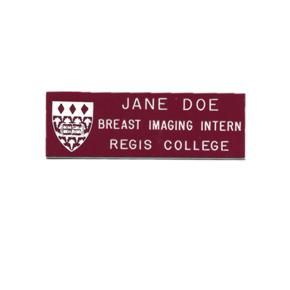 Name Pin - Regis (Medical Imaging)