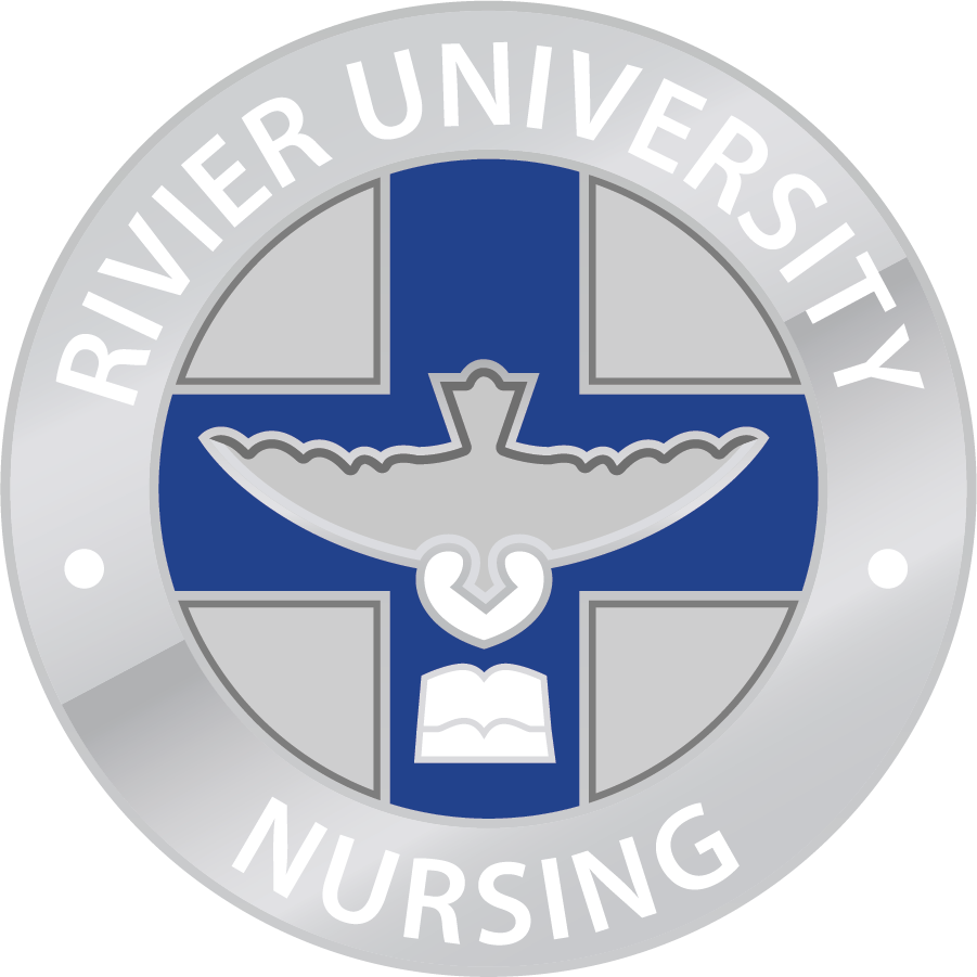 Custom Graduation Pin with Rivier Seal