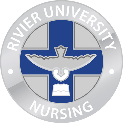 Custom Graduation Pin with Rivier Seal