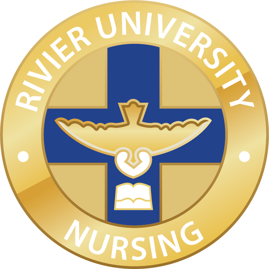 Custom Graduation Pin with Rivier Seal