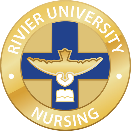 Custom Graduation Pin with Rivier Seal