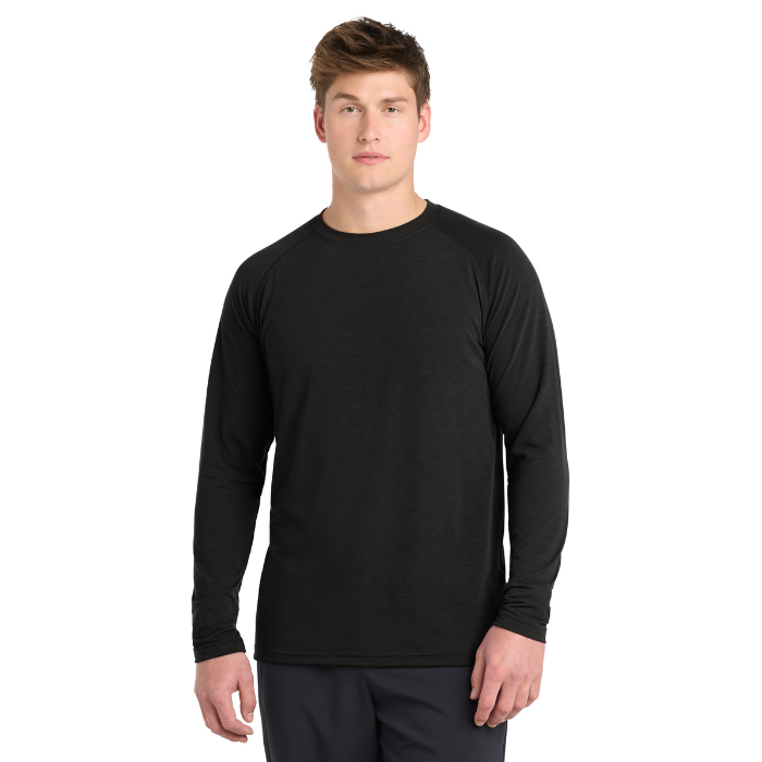 Men's Ultimate Performance Long Sleeve Tee-Black