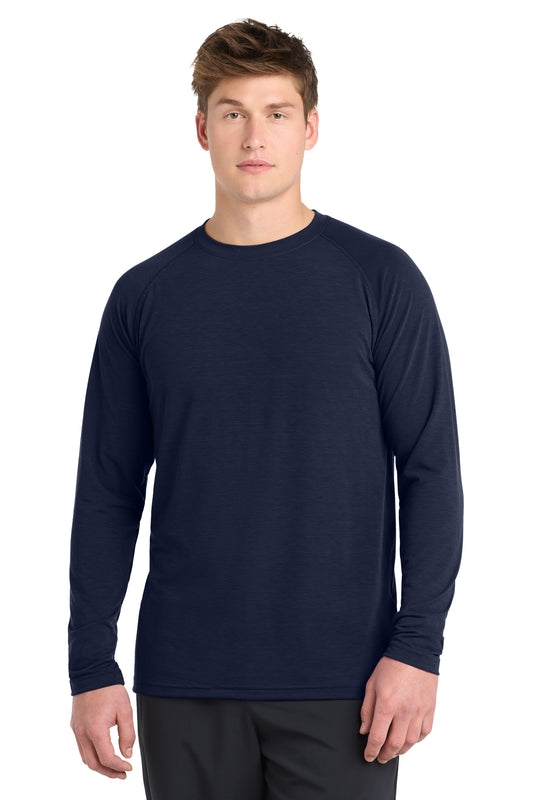 Men's Ultimate Performance Long Sleeve Tee-Navy