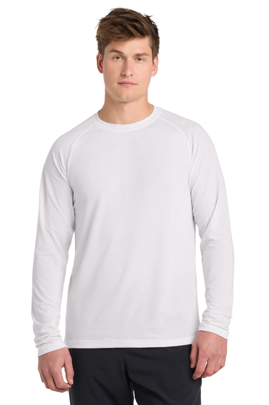 Men's Ultimate Performance Long Sleeve Tee-White