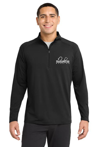 Men's Sport-Tek® Sport-Wick® Stretch 1/4-Zip Pullover w/ MCC Nursing Logo