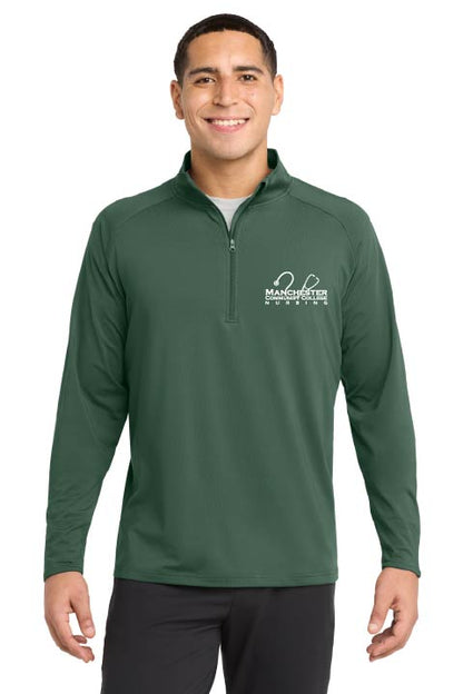 Men's Sport-Tek® Sport-Wick® Stretch 1/4-Zip Pullover w/ MCC Nursing Logo