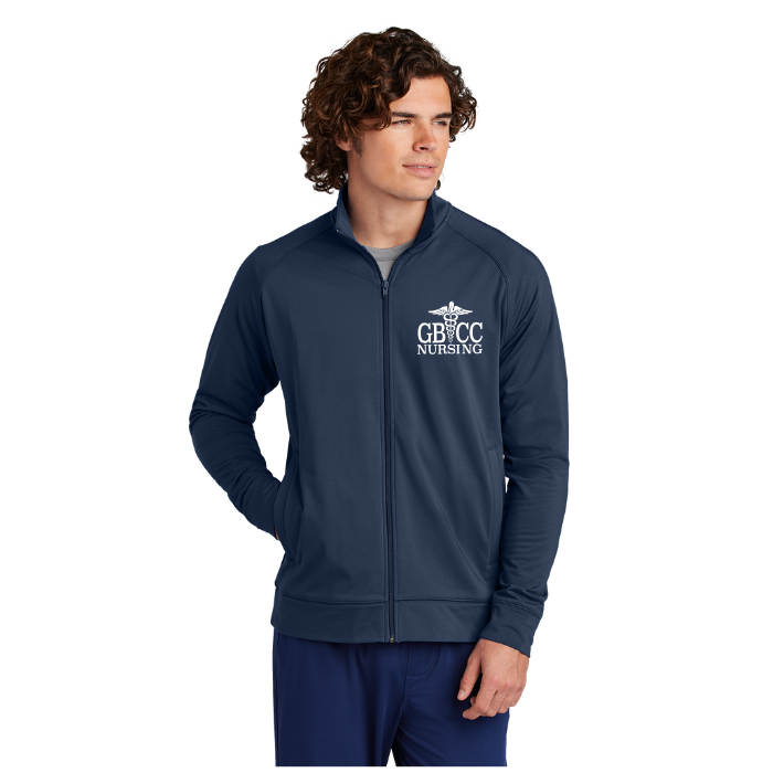 Men's Sportwick Full Zip Jacket w/ choice of GBCC logo