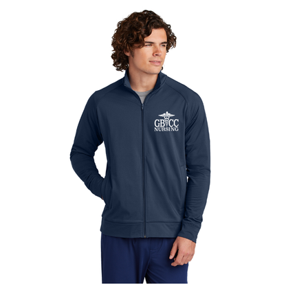 Men's Sportwick Full Zip Jacket w/ choice of GBCC logo
