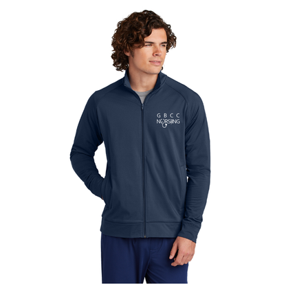 Men's Sportwick Full Zip Jacket w/ choice of GBCC logo