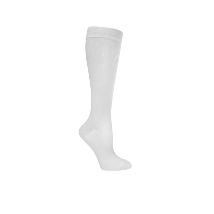 Compression Stockings in White