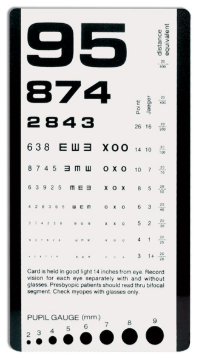 Eye Chart-Tufts PA