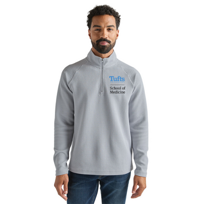 TUSM-Men's TexturKnit™ Quarter Zip Pullover