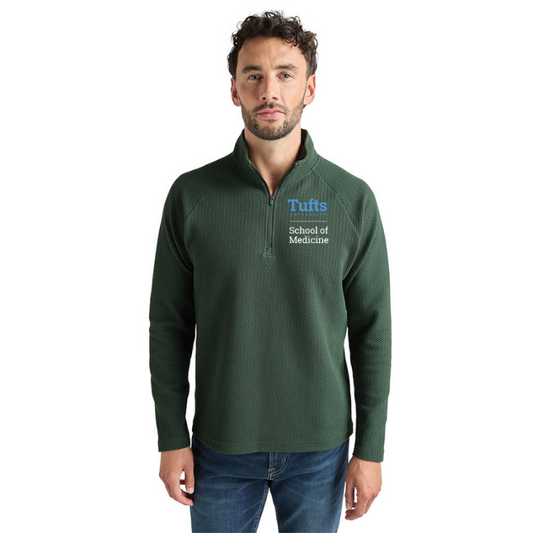 TUSM-Men's TexturKnit™ Quarter Zip Pullover
