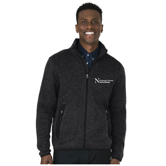 Men's Northeastern Faculty Fleece Heathered Sweater