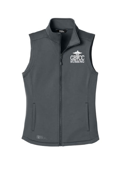 Eddie Bauer Women's Smooth Fleece Vest w/ GBCC Crane Logo