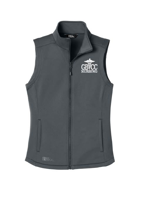 Eddie Bauer Women's Smooth Fleece Vest w/ GBCC Crane Logo