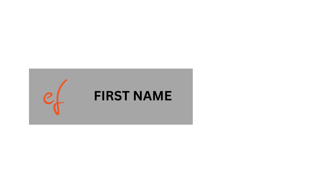 Name Pin- EF