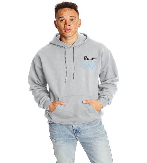 Hanes Adult Ultimate Cotton® Pullover Hooded Sweatshirt w/ Rivier University