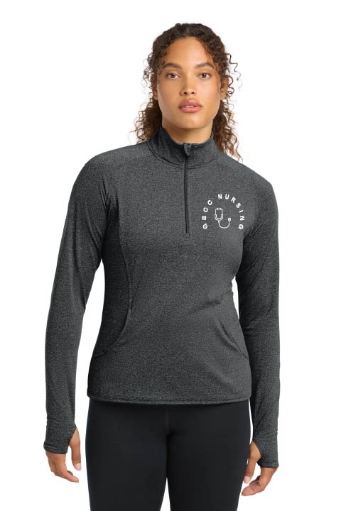 Sport-Tek® Women's Sport-Wick® Stretch 1/4-Zip Pullover w/ choice of GBCC Logo