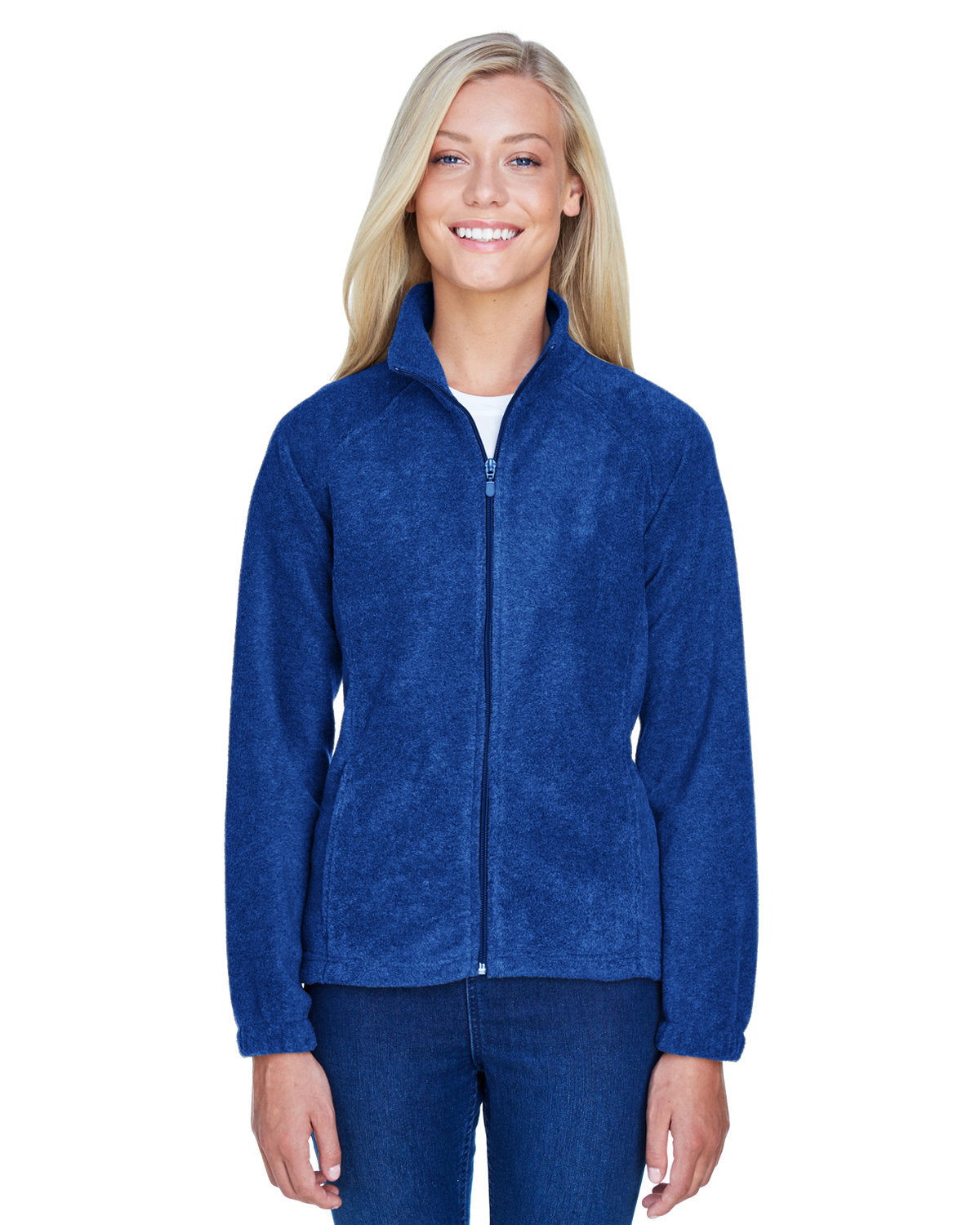 Harriton Women's Full Zip Fleece w/ Laboure logo