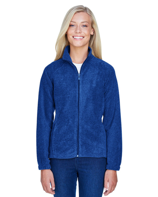 Harriton Women's Full Zip Fleece w/ Laboure logo