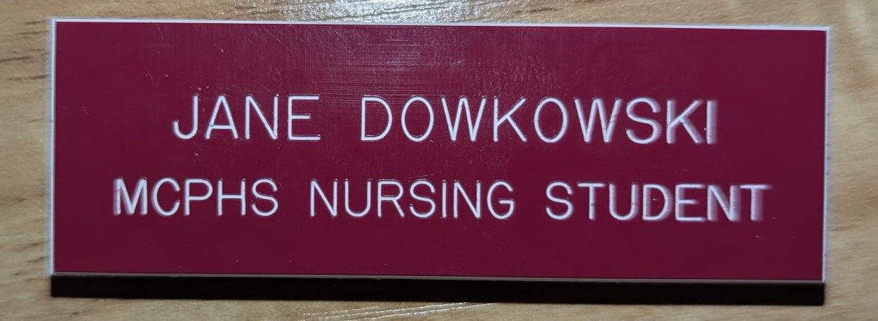 Replacement Name Pin - MCPHS Nursing