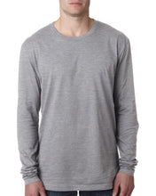 Load image into Gallery viewer, Next Level Long Sleeve Shirt with St. Anselm Nursing Logo
