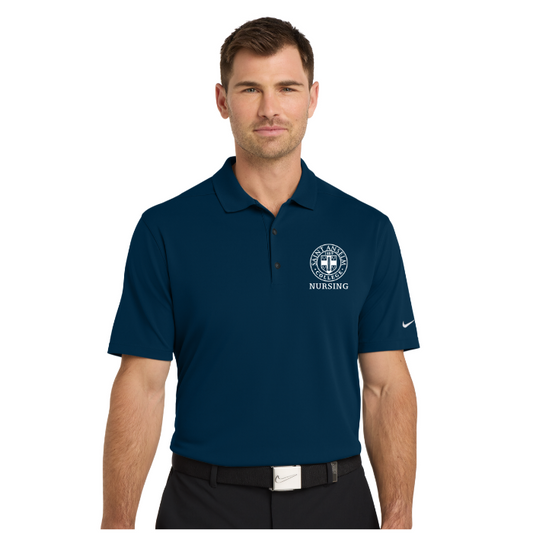 Nike Dri-FIT Micro Pique 2.0 Polo w/ Saint Anselm Logo