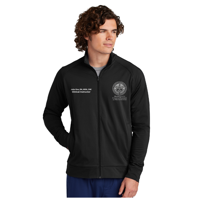 Men's Sport Tek Embroidered MCPHS Faculty Smooth Fleece