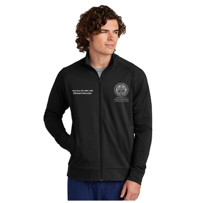 Men's Sport Tek Embroidered MCPHS Faculty Smooth Fleece