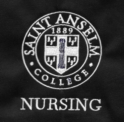 Men's Axis Soft Shelled Jacket with St. Anselm Nursing Logo