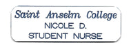 Replacement Name Pin- St. Anselm College