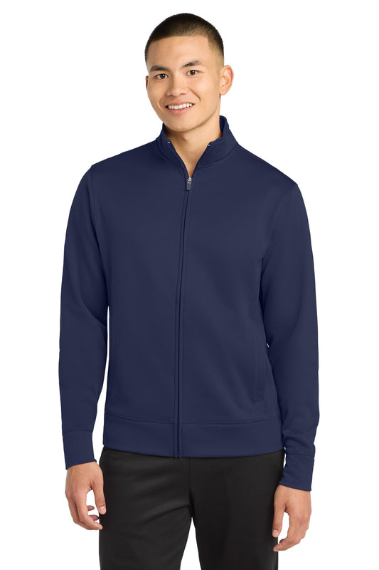 Men's Navy Embroidered QCC PN Smooth Fleece