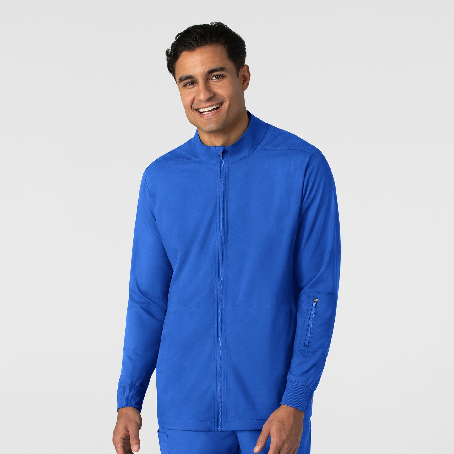 Men's Rivier Boundless Full Zip Embroidered Scrub Jacket