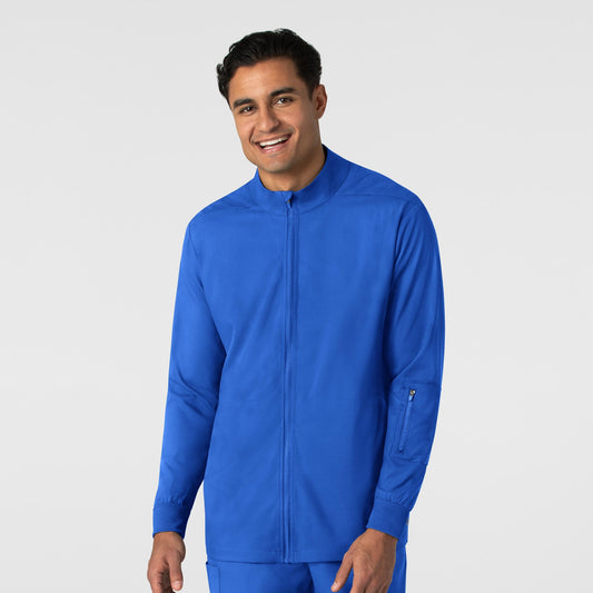 Men's Rivier Boundless Full Zip Embroidered Scrub Jacket