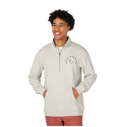 Men's Willow 1/2 Zip Sweatshirt w/ choice of GBCC Logo