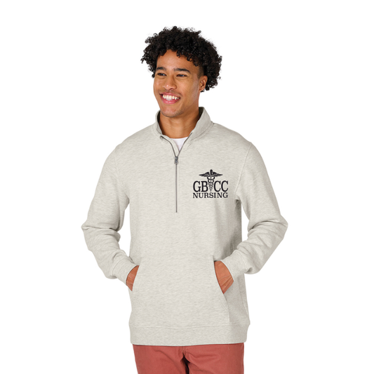 Men's Willow 1/2 Zip Sweatshirt w/ choice of GBCC Logo