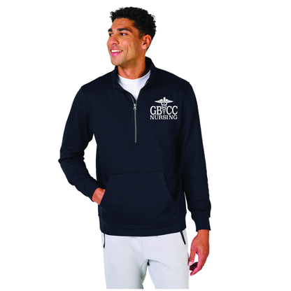 Men's Willow 1/2 Zip Sweatshirt w/ choice of GBCC Logo
