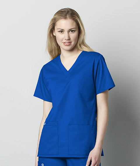 Women's Royal V-Neck Shirt