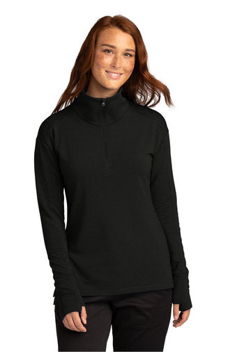Sport-Tek ® Ladies Sport-Wick ® Flex Fleece 1/4-Zip with Lindner Dental logo