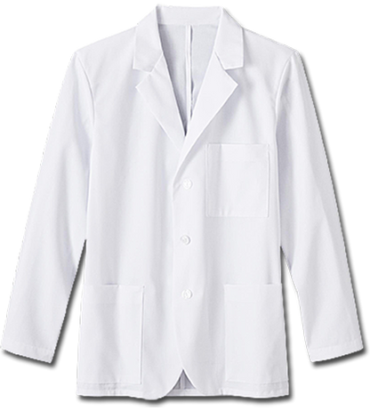 Short Lab Coat Men's - MCPHS PA Embroidery