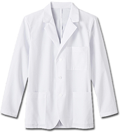 Men's Harmony Health Embroidered Lab Coat