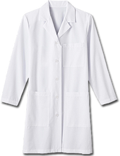 Load image into Gallery viewer, Men&#39;s 38&quot; Long Lab Coat - Nashua HS Biotech Embroidery
