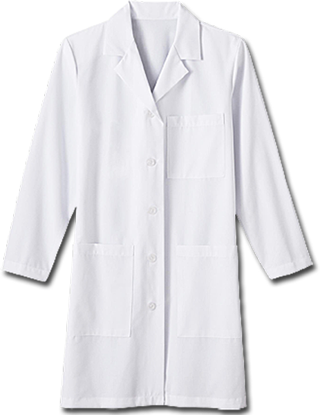 Men's Dominican Embroidered Lab Coat
