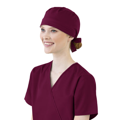 Scrub Cap: Wine, Pewter or Black