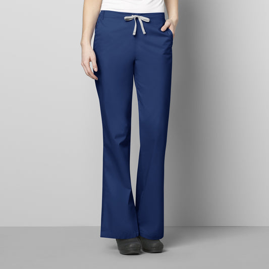 Women's Navy Flare Pant