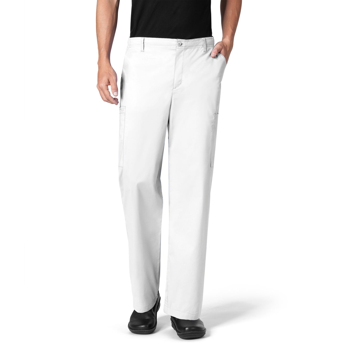 Men's Cargo Pant in White