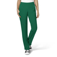 Women's Flat Front Double Cargo Pant in Hunter