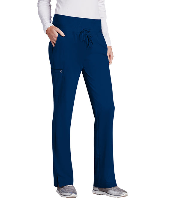 5PKT KNIT WAIST STRIDE CARGO PANT-5206