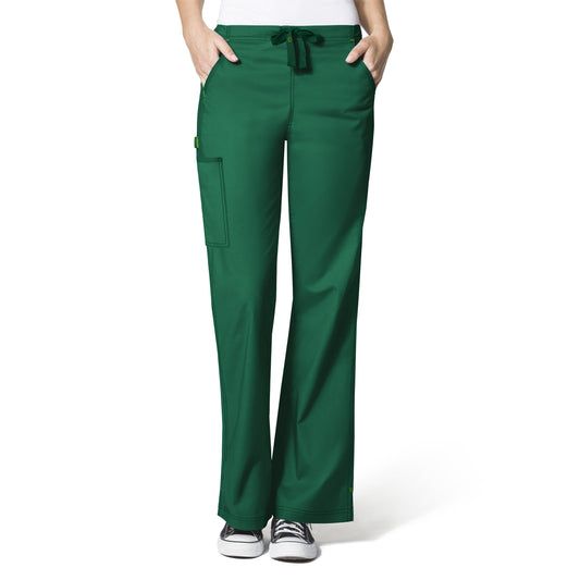 Wonder Flex Flare Pant in Hunter